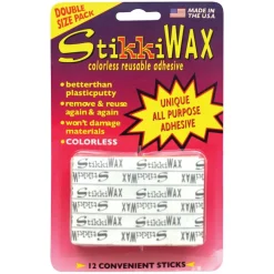 StikkiWAX™ Adhesive Bars/Sticks, Pack of 12