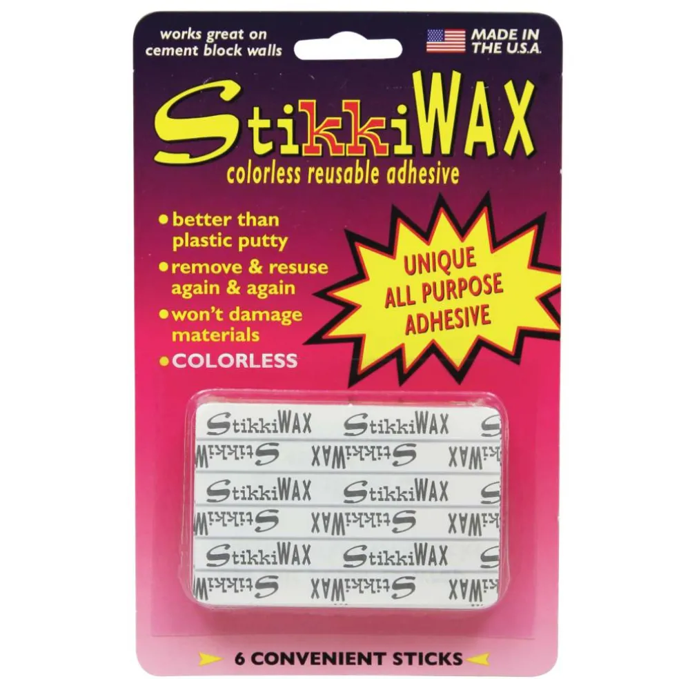 StikkiWorks StikkiWAX® Sticks, 6 Packs of 6