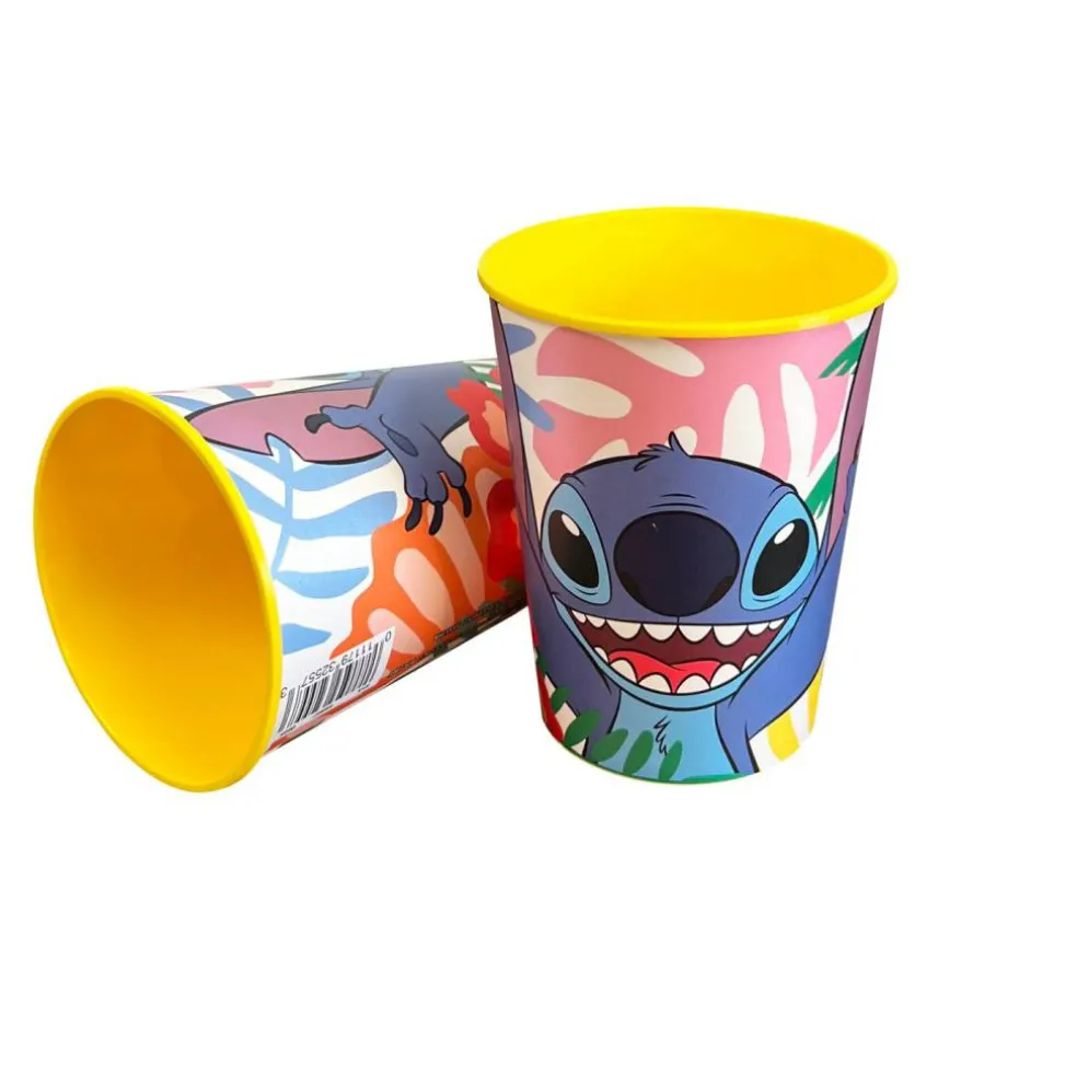 Stitch 16oz Plastic Cups - 6 Cups