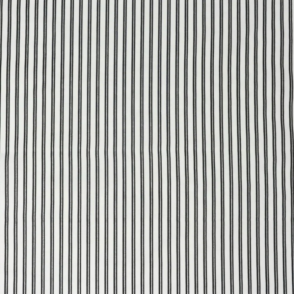Stitch & Sparkle Dark Romance Collection Metallic Stripe Cotton Fabric