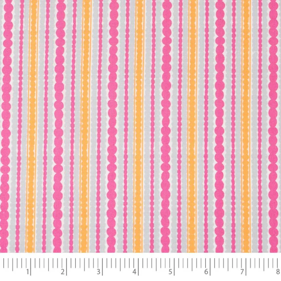 Stitch & Sparkle Dotstripe Modern Scandinavian Cotton Fabric