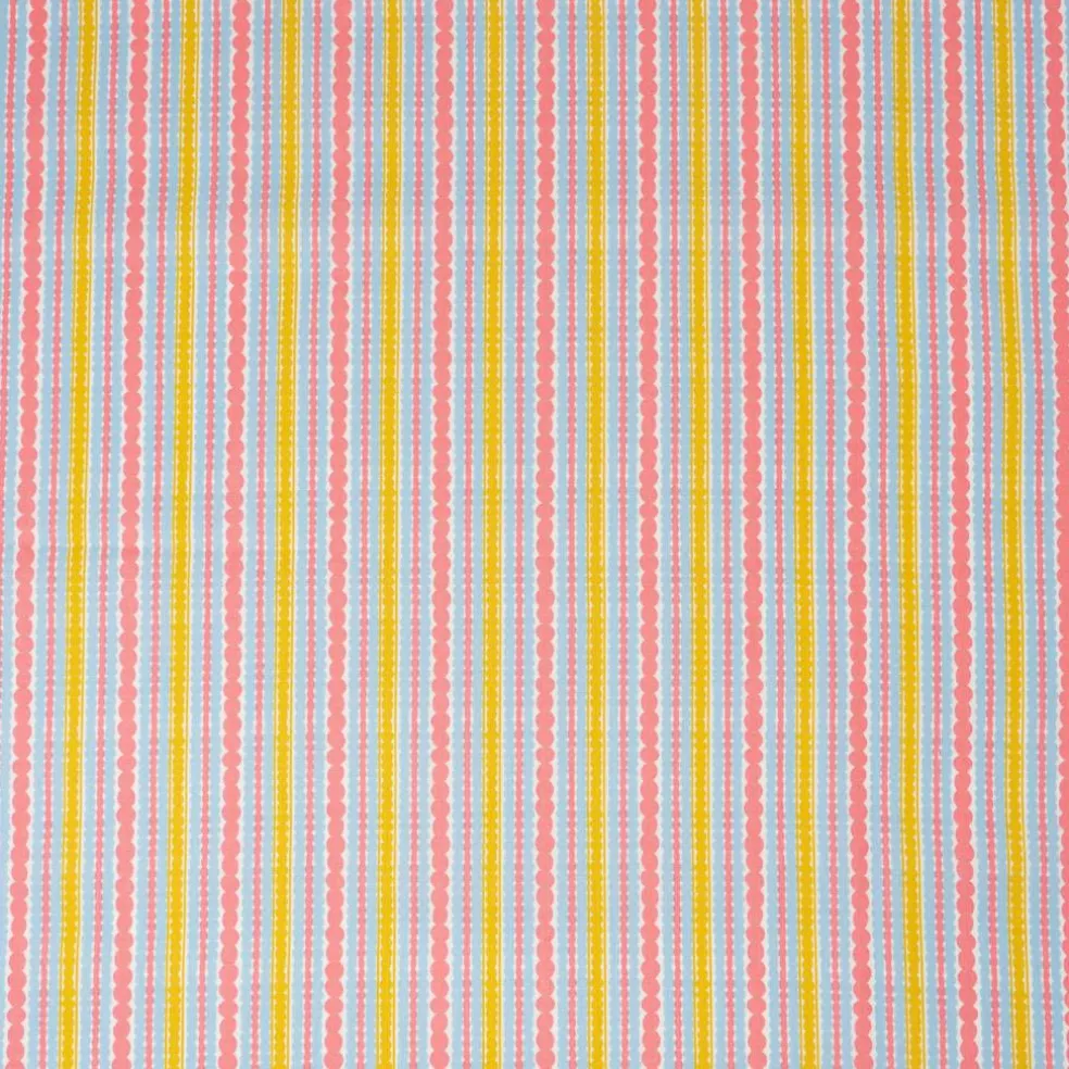 Stitch & Sparkle Dotstripe Modern Scandinavian Cotton Fabric