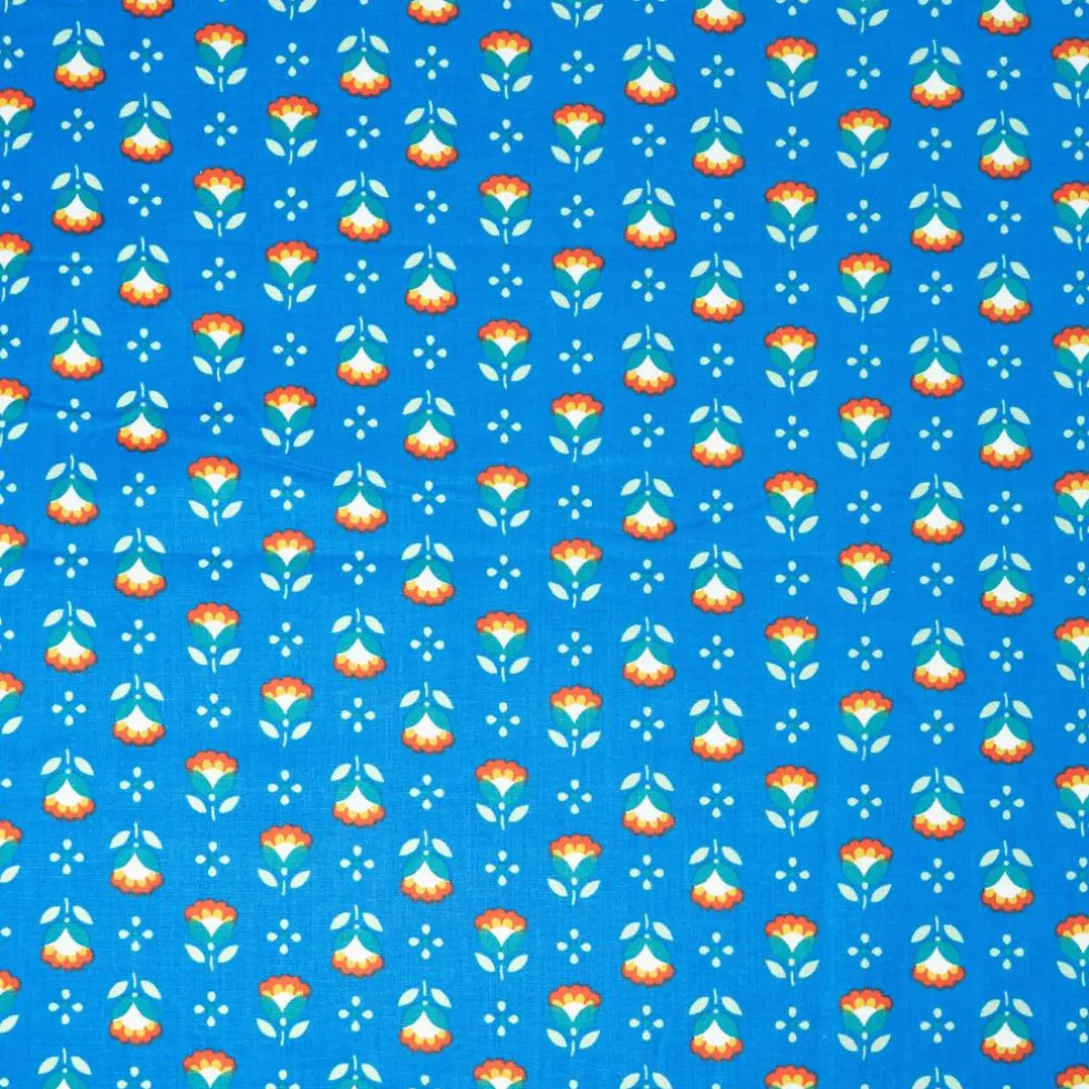 Stitch & Sparkle Modern Scandinavian Sunflower Cotton Fabric