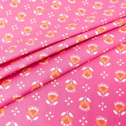 Stitch & Sparkle Modern Scandinavian Sunflower Cotton Fabric