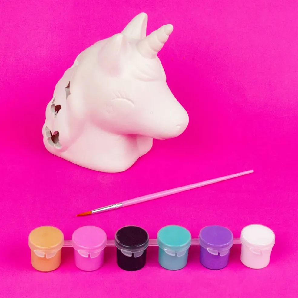 STMT™ True2U™ Paint Your Own Light-Up Unicorn Décor