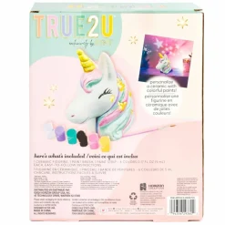 STMT™ True2U™ Paint Your Own Light-Up Unicorn Décor