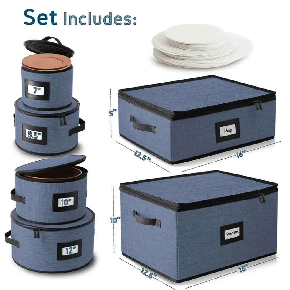 StorageBud Dish Storage Containers