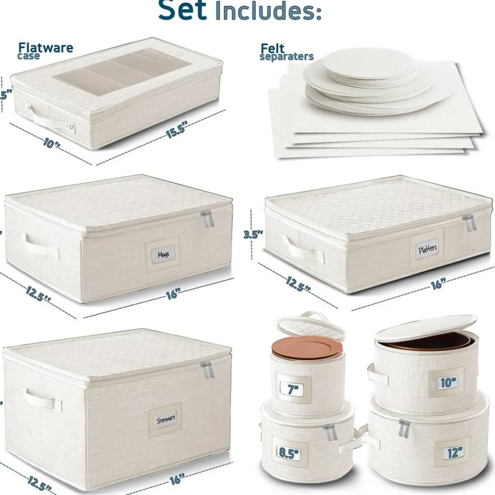 StorageBud Dish Storage Containers