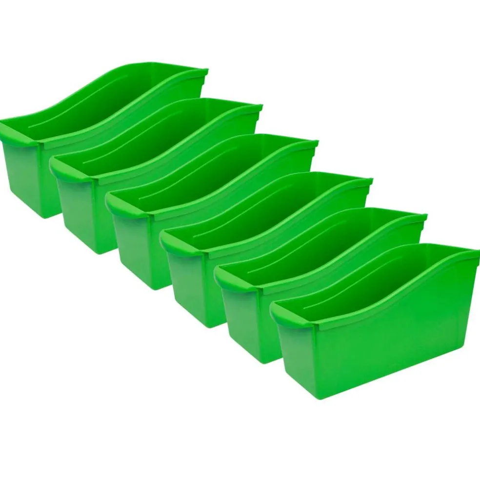 Storex Large Book Bin, 6ct.