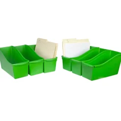 Storex Large Book Bin, 6ct.