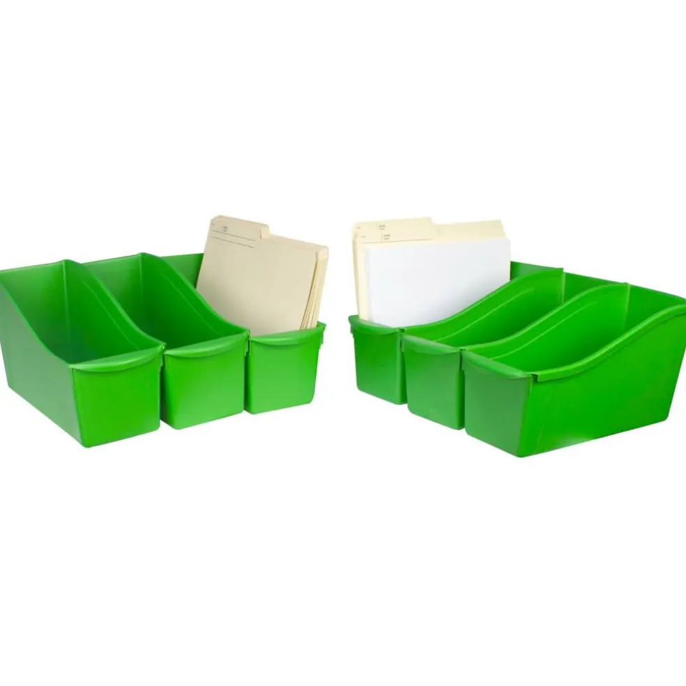 Storex Large Book Bin, 6ct.
