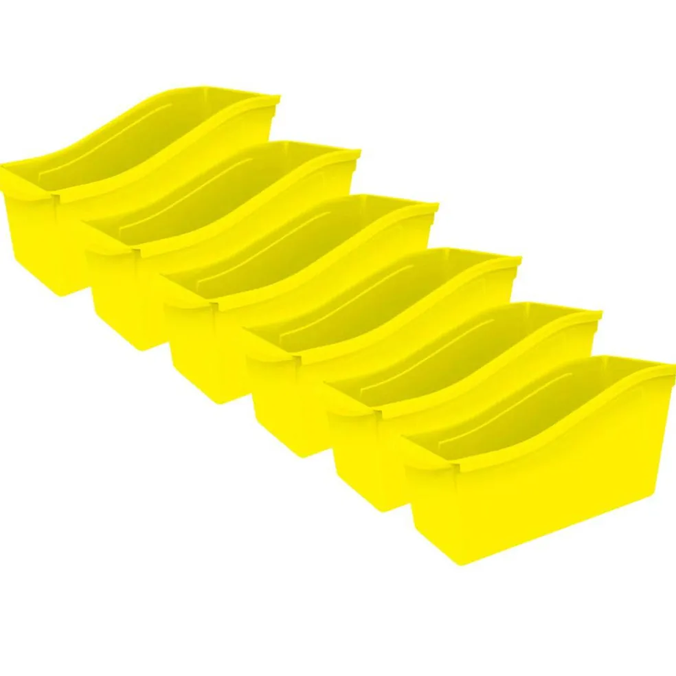 Storex Large Book Bin, 6ct.
