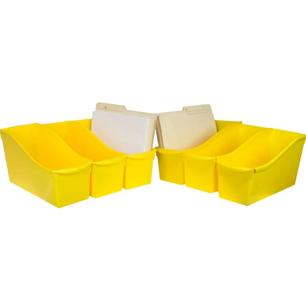 Storex Large Book Bin, 6ct.