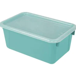 Storex Small Cubby Bin with Cover, 2ct.
