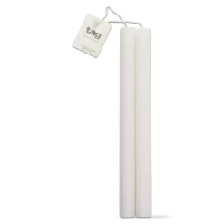 Straight Taper Paraffin Wax Candle Set Of 2