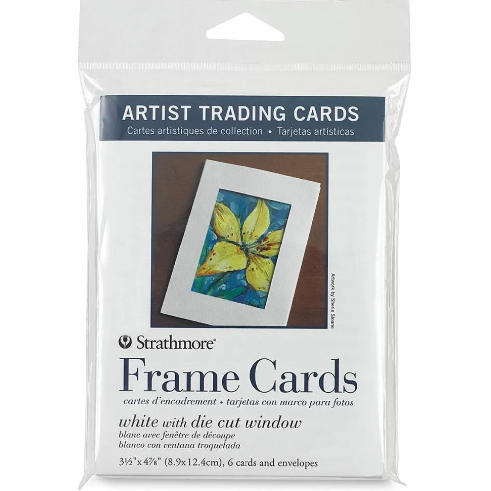 Strathmore Artist Trading Card Frames - 3-1/2" x 4-7/8", Pkg of 6