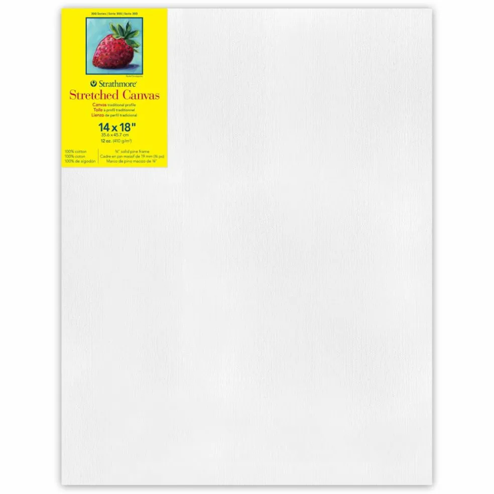 Strathmore® 300 Series Traditional Stretched Canvas