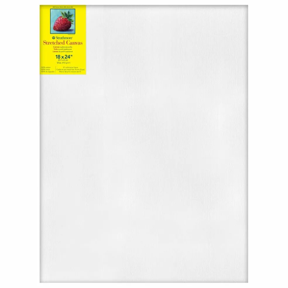 Strathmore® 300 Series Traditional Stretched Canvas