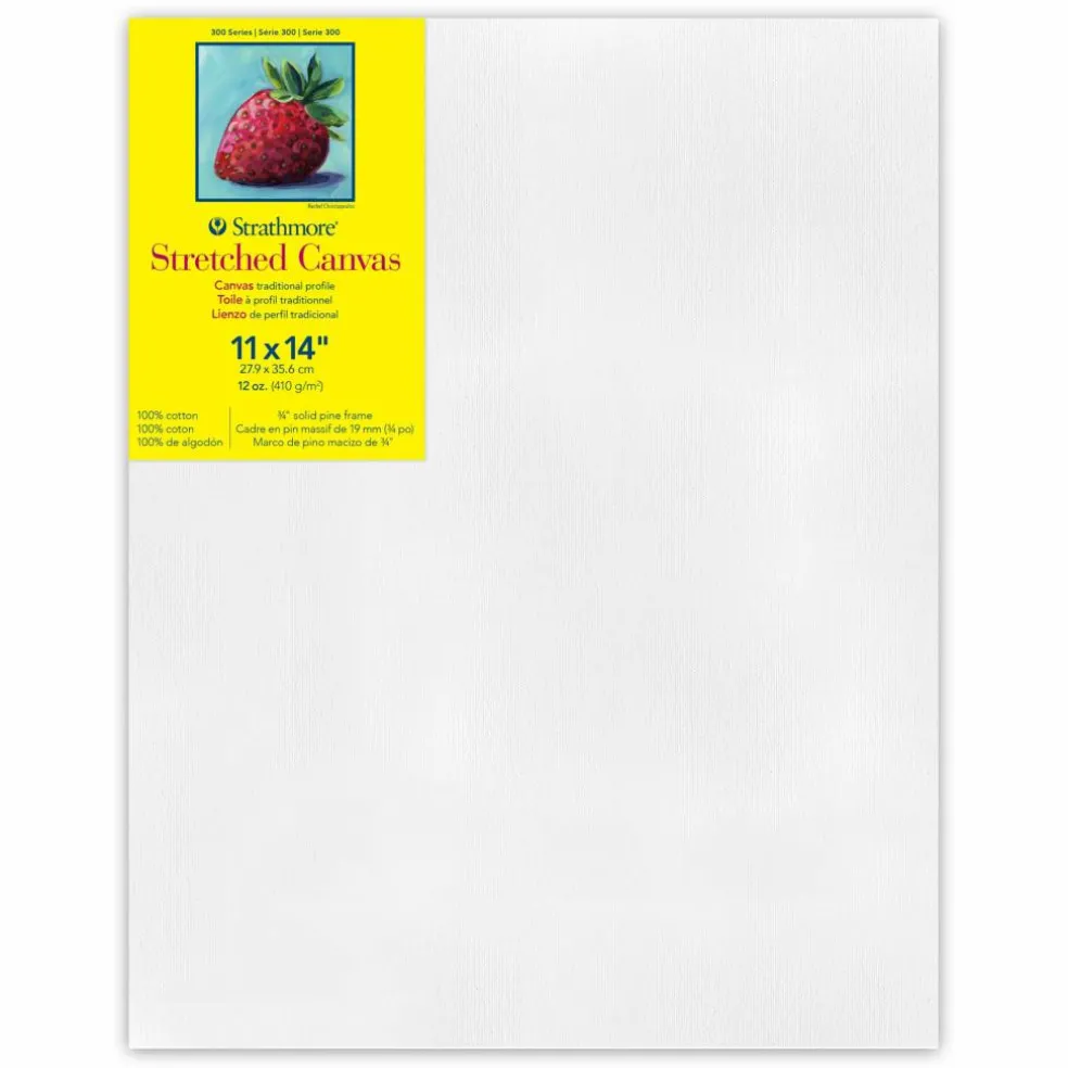 Strathmore® 300 Series Traditional Stretched Canvas