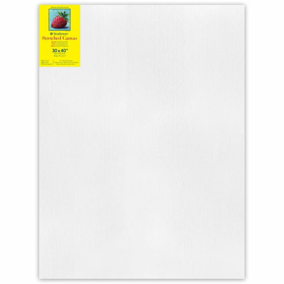 Strathmore® 300 Series Traditional Stretched Canvas