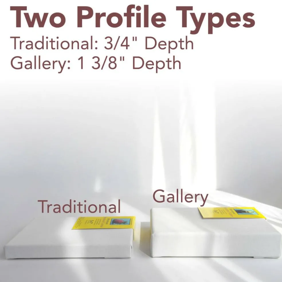 Strathmore® 300 Series Traditional Stretched Canvas