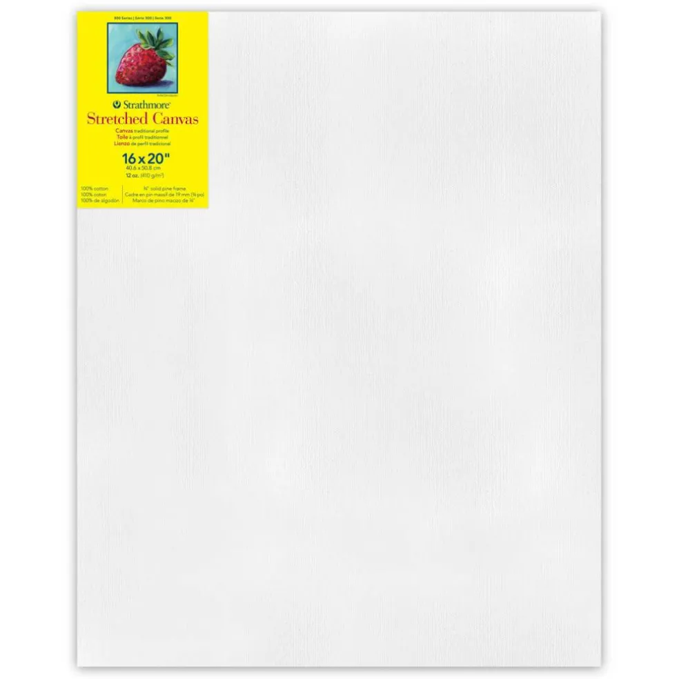 Strathmore® 300 Series Traditional Stretched Canvas
