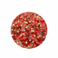 Strawberry & Flower Shaped Clay Embellishments by Creatology™