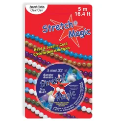 Stretch Magic® Clear Bead & Jewelry Cord, 0.8mm