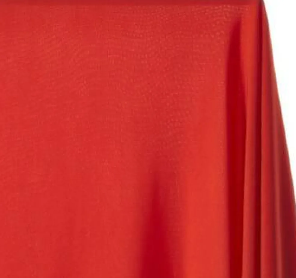 Stretch Matte Jersey – Red