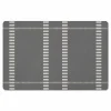 Striped Dashed Lines Floor Mat
