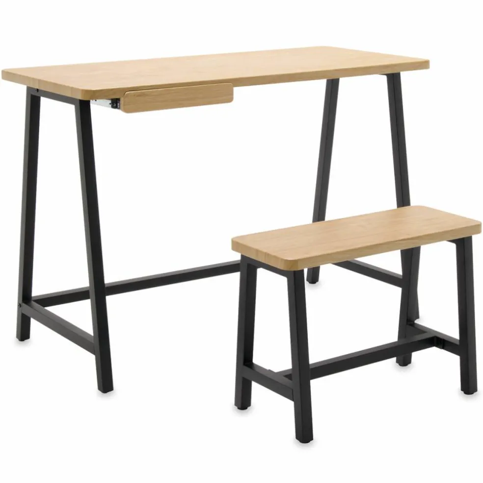Studio Designs Ashwood Homeroom Desk and Bench