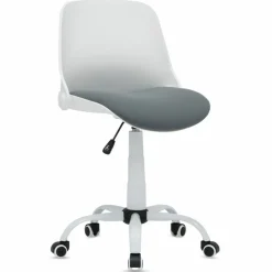 Studio Designs Folding Back Modern Swivel Office Task Chair - Black, 22"W x 22"D x 37-1/2"H
