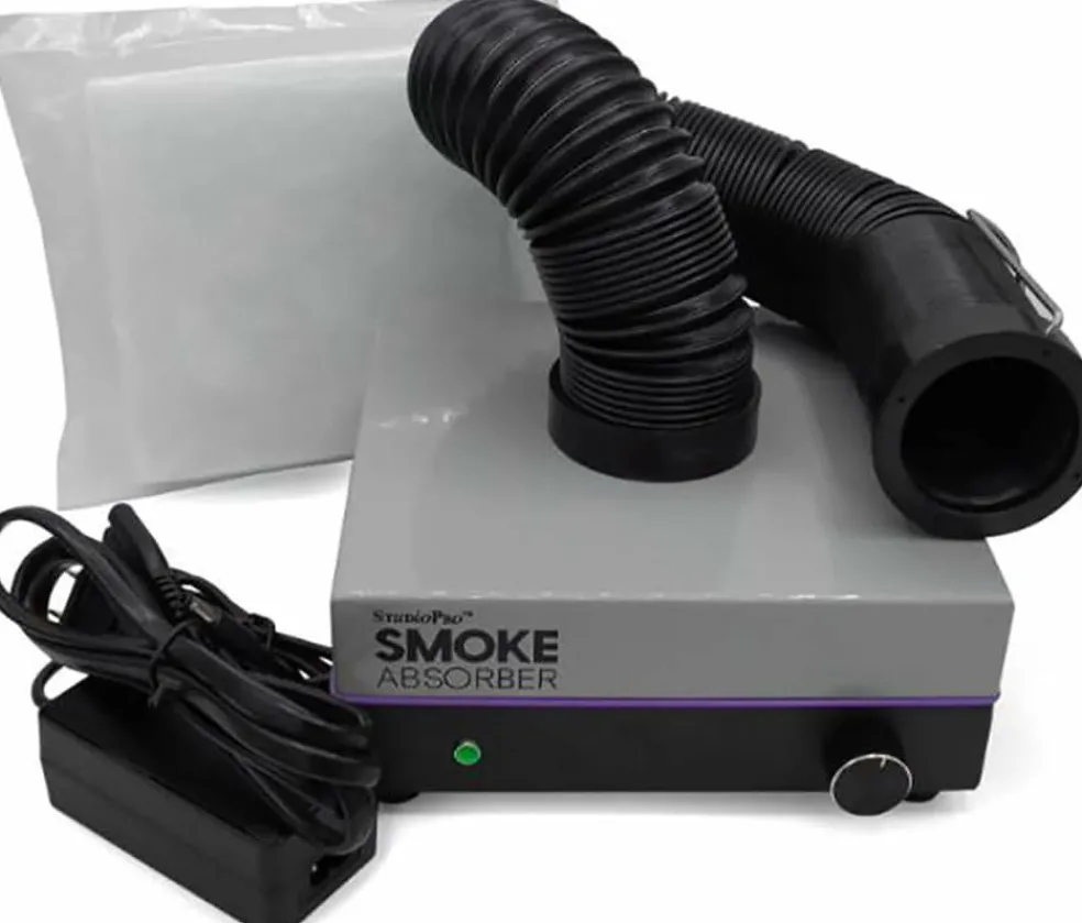 Studio Pro Smoke Absorber, Purifies Air for Soldering, Flameworking & Kiln Work
