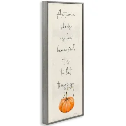 Stupell Industries Autumn Beauty Inspirational Framed Giclee Art