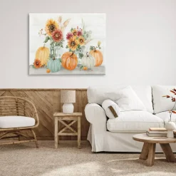 Stupell Industries Autumn Ramble Country Bouquets Canvas Wall Art