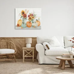 Stupell Industries Autumn Ramble Country Bouquets Canvas Wall Art