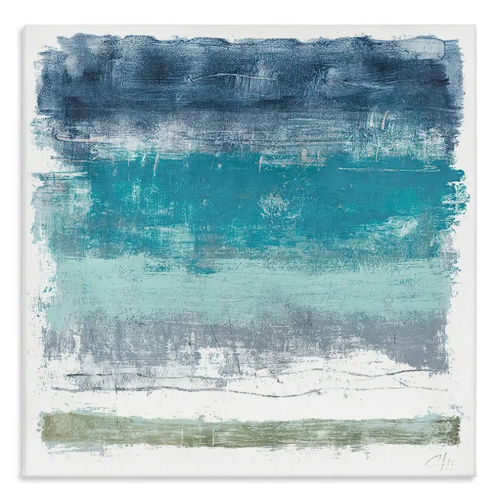 Stupell Industries Beachy Tone Abstraction Canvas By Filippo Ioco