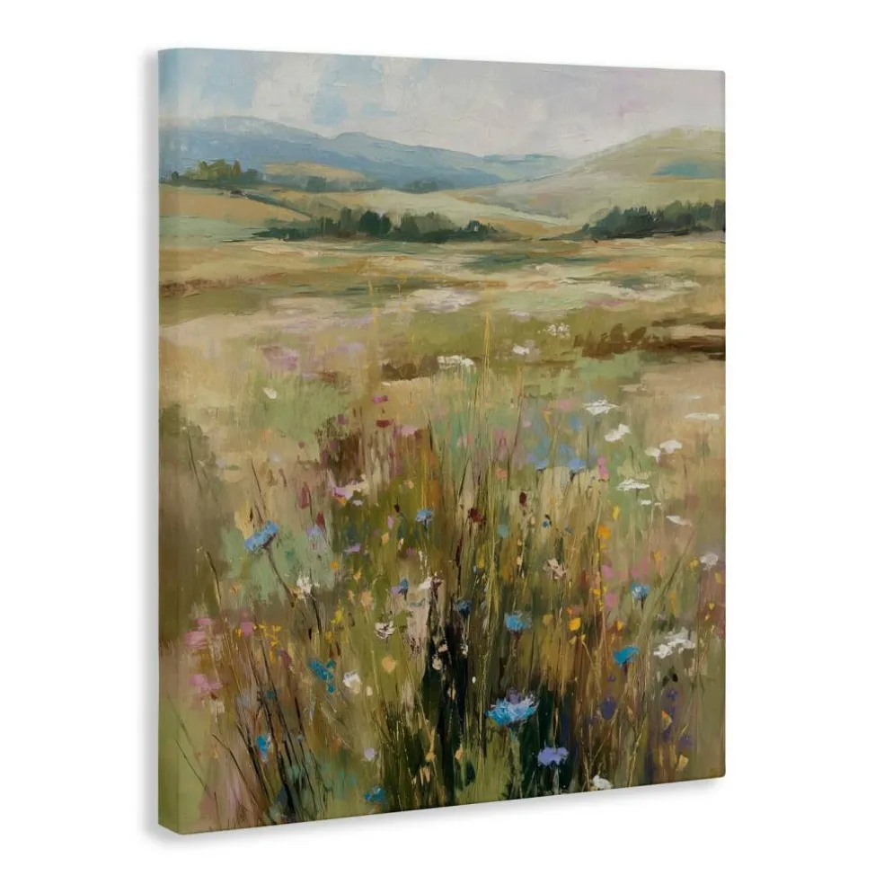 Stupell Industries Breezy Pastures Impression Canvas, design by Svetlana Aleynikova