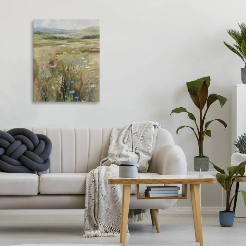 Stupell Industries Breezy Pastures Impression Canvas, design by Svetlana Aleynikova