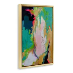 Stupell Industries Bright Mixed Colors Collage Floating Frame By Stacy Gresell