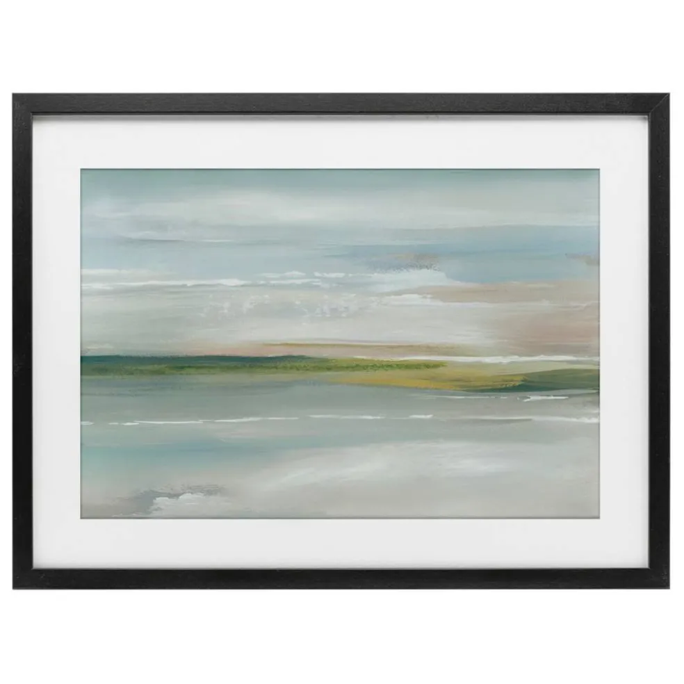 Stupell Industries Close By Waters Framed Print Under Glass, design by Lera