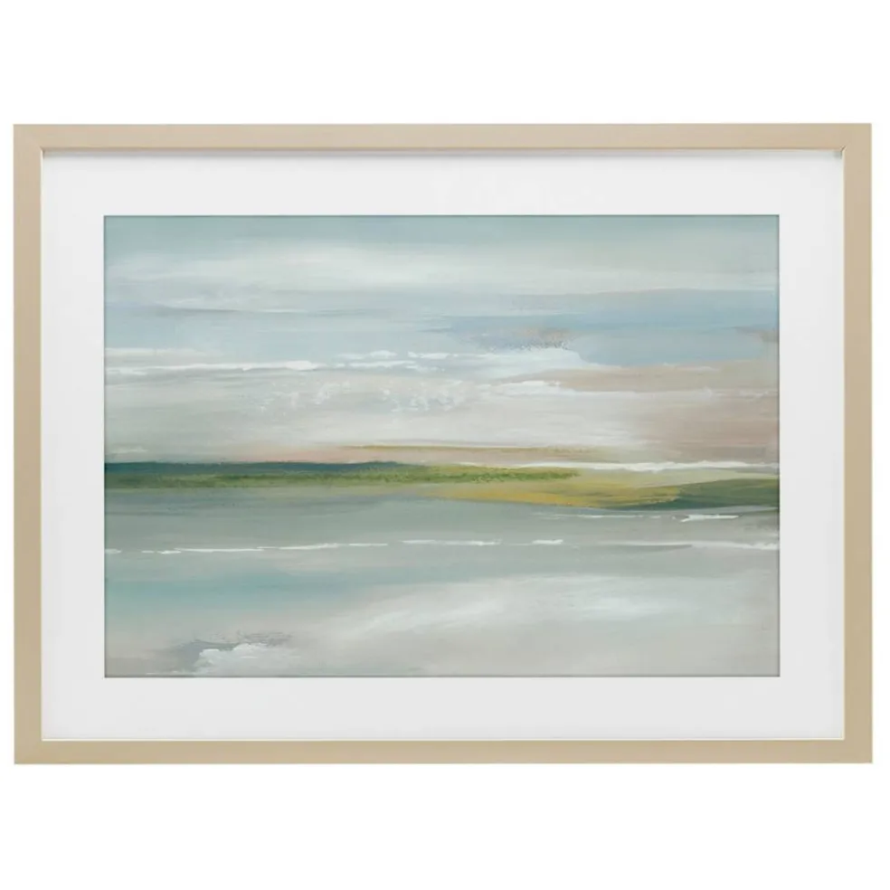 Stupell Industries Close By Waters Framed Print Under Glass, design by Lera