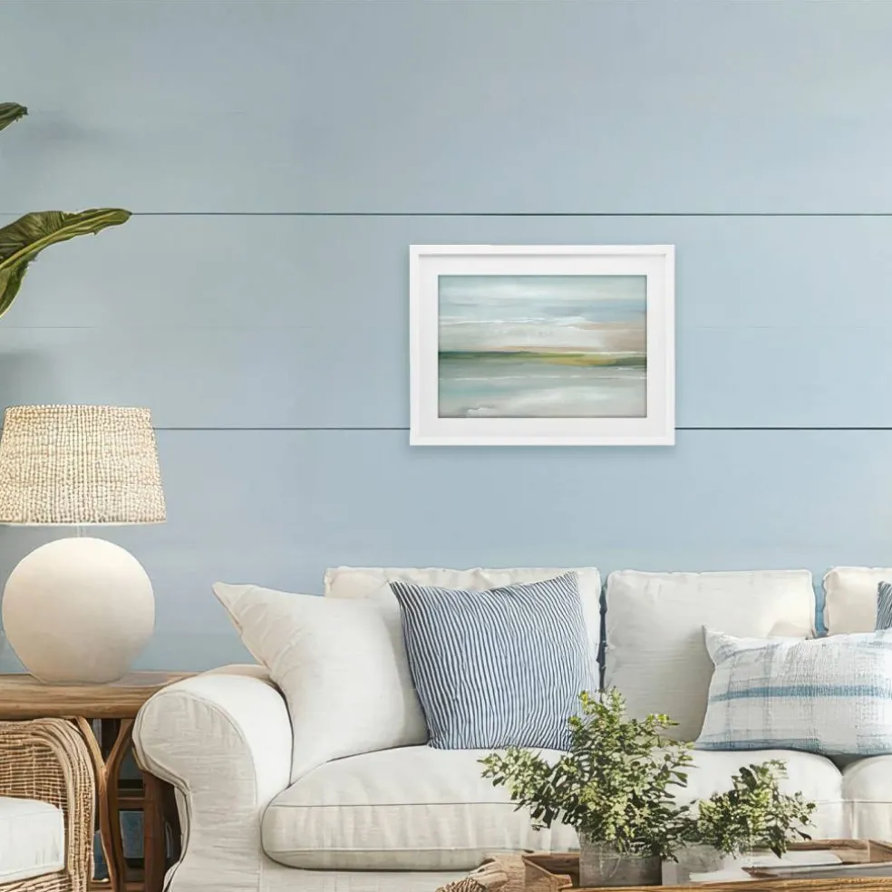 Stupell Industries Close By Waters Framed Print Under Glass, design by Lera