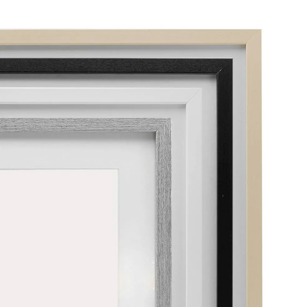 Stupell Industries Distressed Beach Horizon Framed Print Under Glass, design by Jacky Ngan