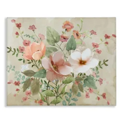 Stupell Industries Elegant Country Blooms Canvas By Nan