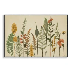 Stupell Industries Fall Toned Botanics Framed Giclee, design by Elizabeth Medley