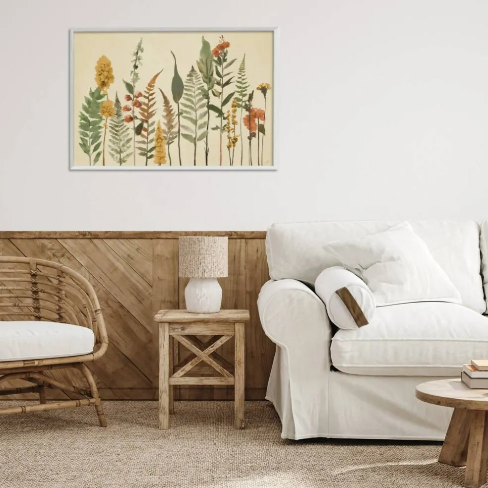 Stupell Industries Fall Toned Botanics Framed Giclee, design by Elizabeth Medley