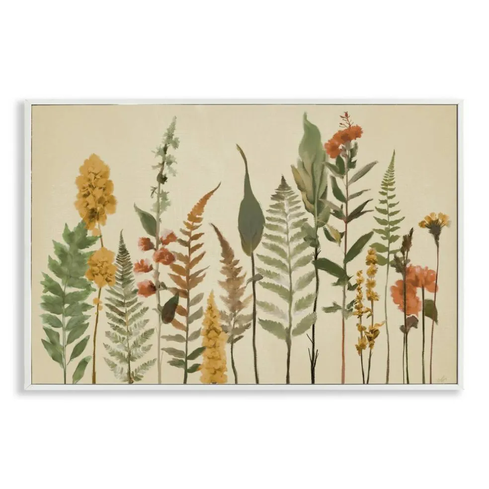 Stupell Industries Fall Toned Botanics Framed Giclee, design by Elizabeth Medley