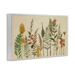 Stupell Industries Fall Toned Botanics Framed Giclee, design by Elizabeth Medley