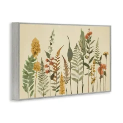Stupell Industries Fall Toned Botanics Framed Giclee, design by Elizabeth Medley